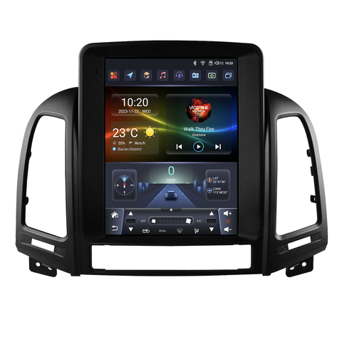 HIZPO HYSTF9701 Autorádio 9,7“ Android 13 Hyundai Santa Fe 2 Model: 4S9701 (4+32GB) CHR3323_4S9