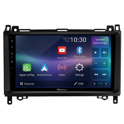 Pioneer 2DIN autorádio SPH-PF97BT, Mercedes-Benz A / B / V / Viano / Vito / Sprinter / VW Crafter SPH-PF97BT/CC035/A7286