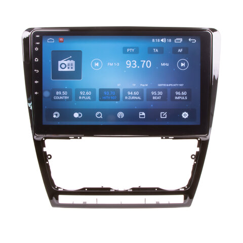 Autorádio pro Škoda Octavia 2007-2014 s 10,1&quot; LCD, Android, WI-FI, GPS, CarPlay, 4G, Bluetooth 80885A4