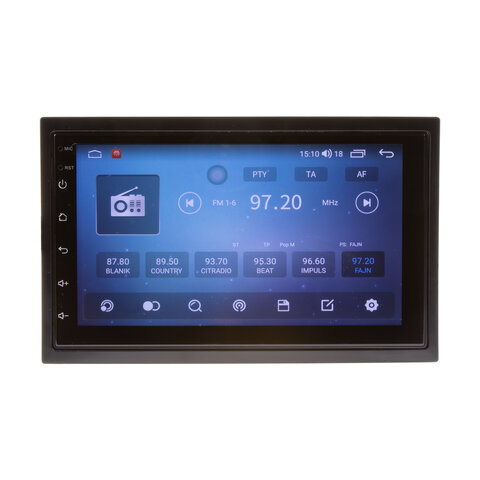 2DIN autorádio s 7&quot; LCD, Android, WI-FI, GPS, CarPlay, Bluetooth, 4G, 2x USB 80824A4