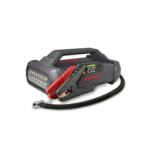 Startovací zdroj (JumpStarter) s kompresorem, 74Wh/2000A, 12V