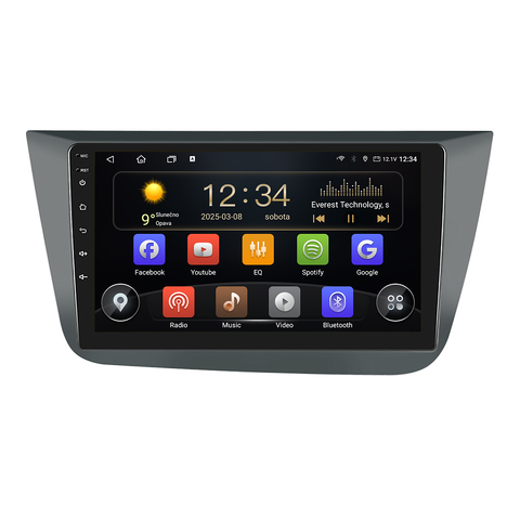 Isudar 2DIN autorádio T75-IEV111 Android, Seat Altea / Toledo T75-UN08M/A7216