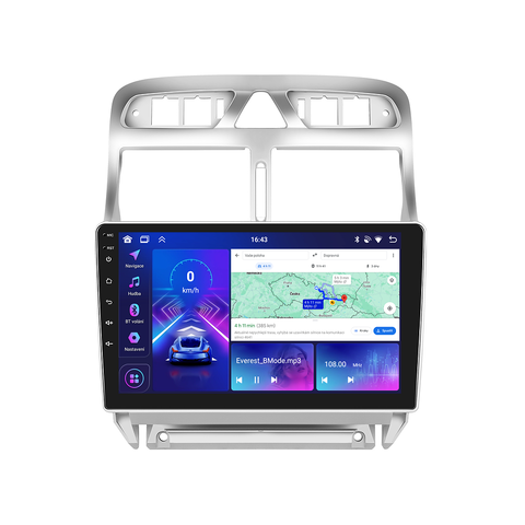 Bmode 2DIN autorádio BEV38 Android, Peugeot 307 B264