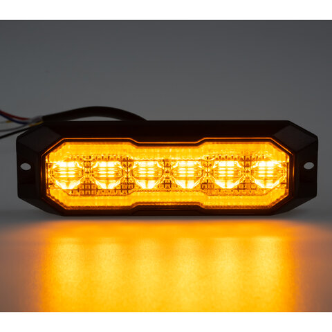 PROFI výstražné/boční LED světlo, oranžové + oranžové, 12-24V, ECE R65 CH-012AS
