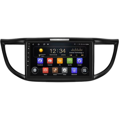 Isudar 2DIN autorádio T75-IEV136 Android, Honda CR-V – IV. generace T75-UN08M/A7079