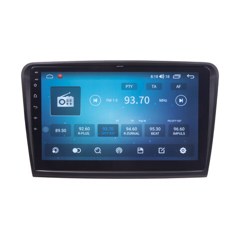 Autorádio pro Škoda Superb 2008-2015 s 10,1&quot; LCD, Android, WI-FI, GPS, CarPlay, 4G, Bluetooth,2x USB 80880A4