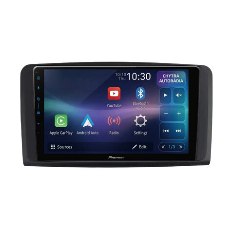 Autorádio Pioneer SPH-PF97BT pro Mercedes-Benz ML W164 / GL X164 CHRSPH-PF97BT_KXBZML91_BENZ54