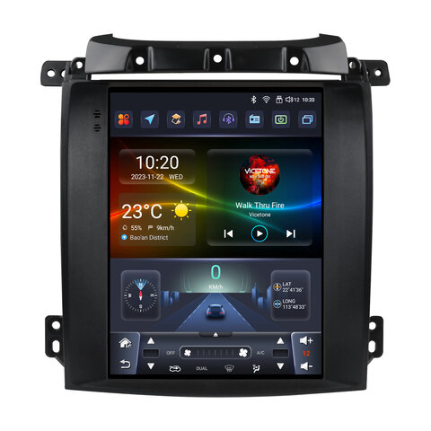 HIZPO KIASRT9701 Autorádio 9,7“ Android 13 pro Kia Sorento Model: 4S9701 (4+32GB) CHR2681_4S9