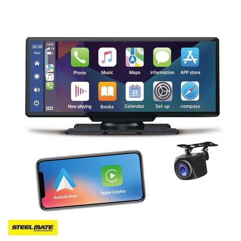 L07 Monitor10&quot; AppleCarPlay AndroidAuto zrcadlení, 2K+FHD DVR L07