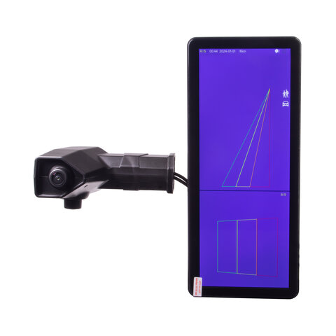 AHD kamerový set s monitorem 12,3", dvojitá kamera na rameni, DVR, levá strana sv125AHDMRL