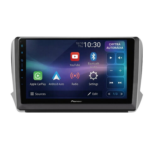 Autorádio Pioneer SPH-PF97BT pro Peugeot 208 / 2008 CHRSPH-PF97BT_KXPG208101_4853