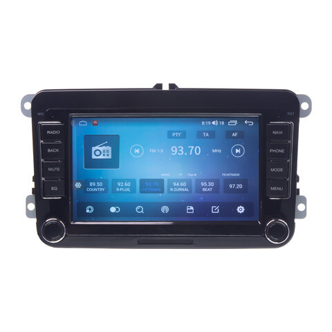 Autorádio pro VW, Škoda s 7&quot; LCD, Android, WI-FI, GPS, CarPlay, Bluetooth, 4G, 2x USB 80890A4