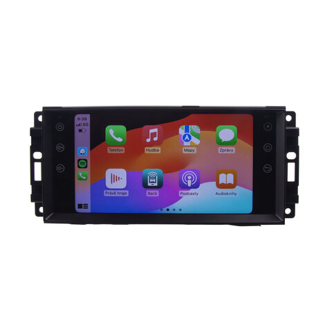 Autorádio pro Jeep 7&quot; LCD, Android, WI-FI, GPS, CarPlay, Bluetooth, 4G, 2x USB 80810A4