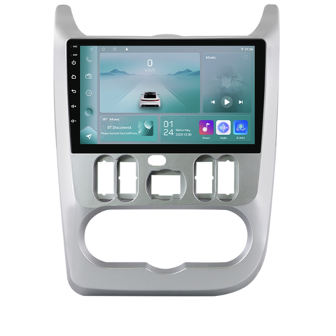 HIZPO KXRNLOG91 Autorádio 9" Android 13 pro Dacia Logan, Sandero Varianta: Napájecí kabel typu A, Model: P9002CP (2+32GB) CHR1419_NAP