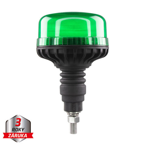 LED maják, 12-24V, 36xLED zelený, na šroub, ECE R10 wl812S2green