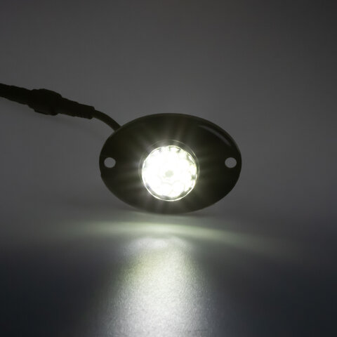 PROFI výstražné LED světlo vnější bílé, 12-24V, ECE R10 kf315-1W