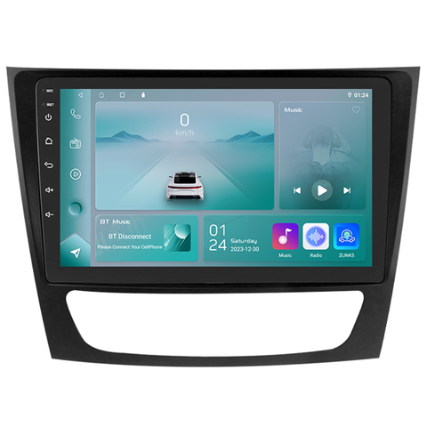 HIZPO KXBZW21191 Autorádio 9" Android 13 pro Mercedes-Benz E W211, G W463, CLK W209, CLS W219 Model: P9002CP (2+32GB) CHR428