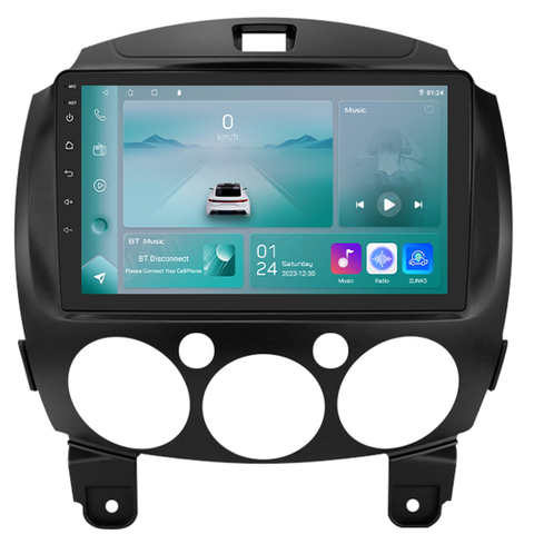 HIZPO KXMZD29001 Autorádio 9" Android pro Mazda 2 Model: P9002CP (2+32GB) CHR773