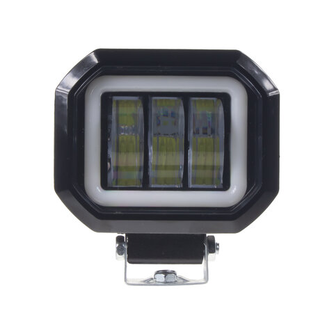 LED světlo s čočkou hranaté, poziční světlo, 12/24V