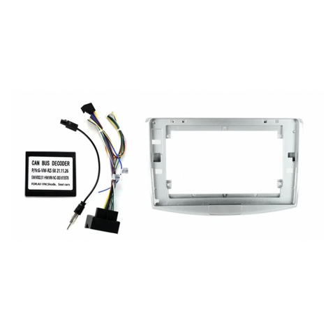 KXVWPST101 Rámeček s napájecím kabelem pro 10,1" autorádio do VW Passat B6, B7, CC CHR1489