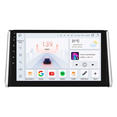 HIZPO KXTYRAV4103 Autorádio 10,1“ Android pro Toyota RAV4 V Model: S101004 (4+32GB) CHR4691_S4