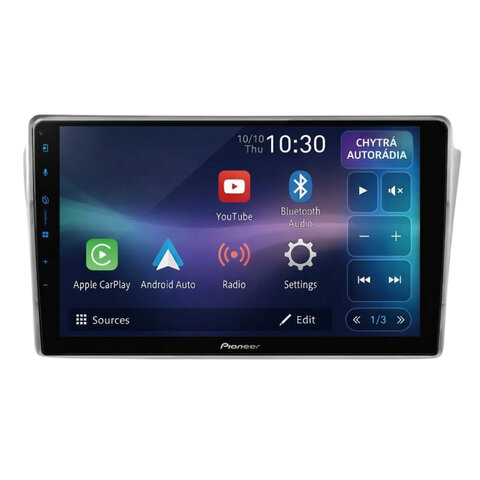 Autorádio Pioneer SPH-PF97BT pro Toyota Avensis T25 CHRSPH-PF97BT_KXAVS9001