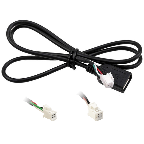 Bona Tech USB kabel pro 2DIN autorádio - USB do 4 PIN / 6 PIN CC012