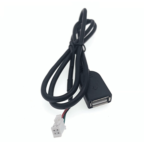 Podofo USB kabel pro 2DIN autorádio - USB do 4 PIN CC012