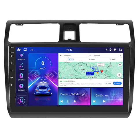Bmode 2DIN autorádio BEV57 Android, Suzuki Swift B459