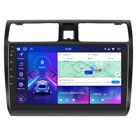 Bmode 2DIN autorádio BEX57 Android, Suzuki Swift BEX-UN06/A7223