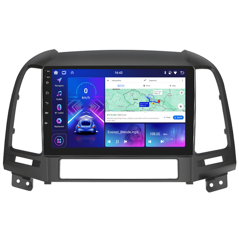 Bmode 2DIN autorádio BEX55 Android, Hyundai Santa Fe II BEX-UN06M/A7248