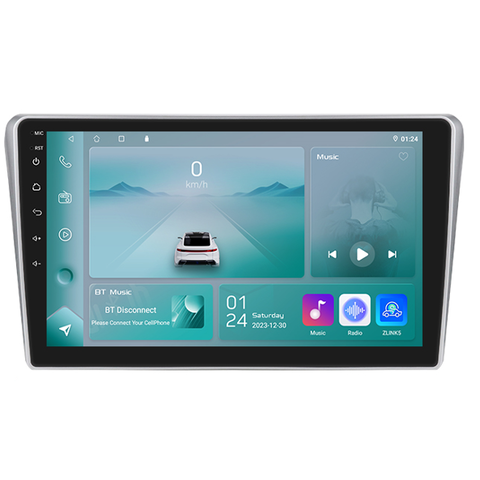 HIZPO KXAVS9001 Autorádio 9" Android 13 pro Toyota Avensis T25 Model: P9002CP (2+32GB) CHR888