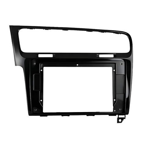 2DIN Rámeček pro Volkswagen Golf VII s kabeláží a CANBUS - Černý A7331BLACK
