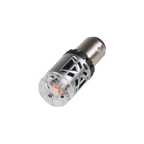 LED BAY15D červená, 12V, 23W CAN-BUS, 360° 95CB-BAY15D-1r