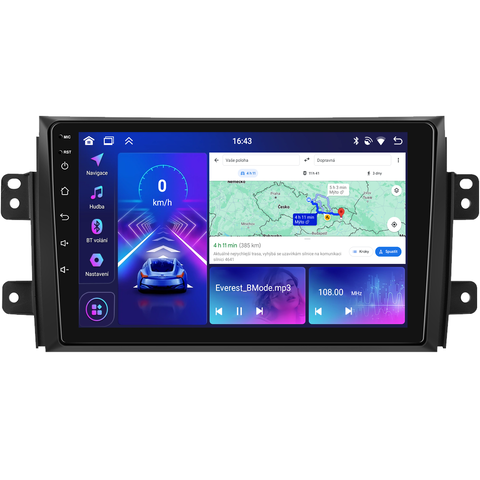 Bmode 2DIN autorádio BEX76 Android, Suzuki SX4 BEX-UN06M/A7283