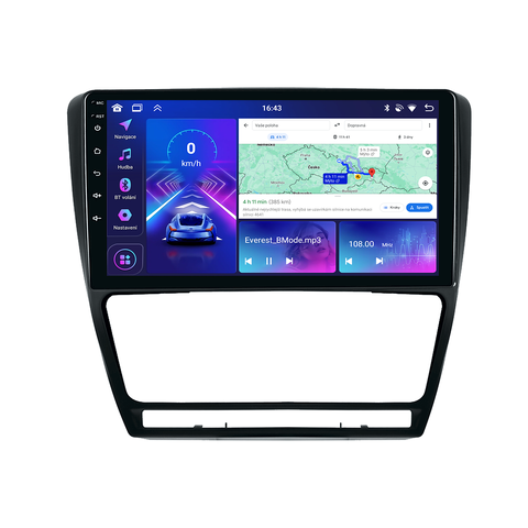 Bmode 2DIN autorádio BEX01 Android, Škoda Octavia II BEX-UN06/A7783