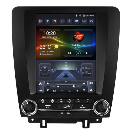 HIZPO FDMST9701 Autorádio 9,7“ Android 13 pre Ford Mustang 2010-2014 Model: 8S9701 (8+128GB) CHR3305_8S9