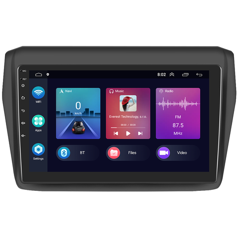 Podofo 2DIN autorádio PEV38 Android, Suzuki Swift III (Gen 5) B617