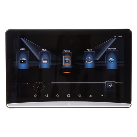 LCD monitor 10,6&quot; OS Android/USB/SD/HDMI s držákem na opěrku ds-x106aa
