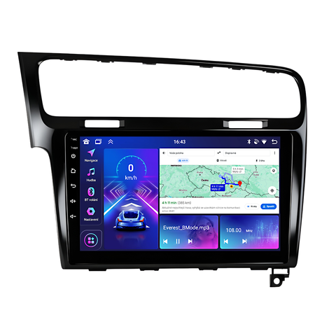 Bmode 2DIN autorádio BEX68 Android, Volkswagen Golf VII BEX-UN06/A7331BLACK