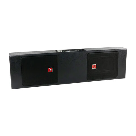 KUERL aktivní dvojitý slim subwooferový box 6x9&quot;, 400W SP-AB20