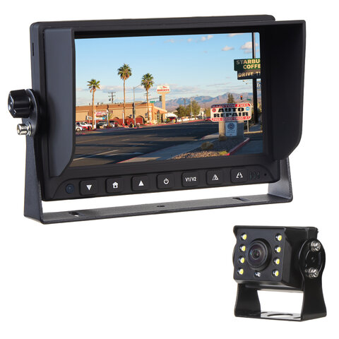 AHD kamerový set s monitorem 7&quot;, kamerou 140° svs701AHDset140
