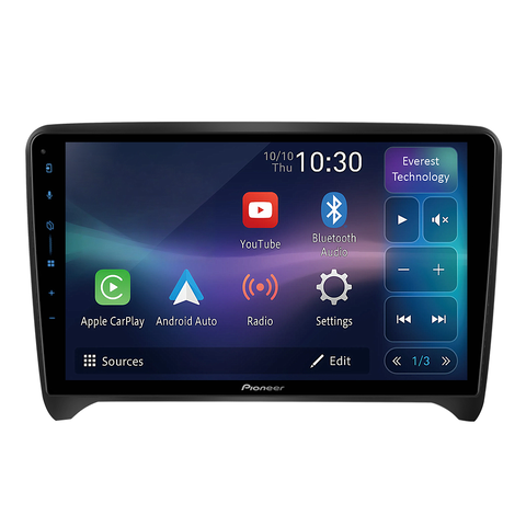 Pioneer 2DIN autorádio SPH-PF97BT, Audi TT SPH-PF97BT/A7341/CC033
