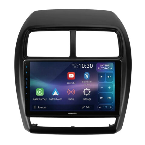 Autorádio Pioneer SPH-PF97BT pro Mitsubishi ASX facelift s RockFord CHRSPH-PF97BT_KXASX9001B