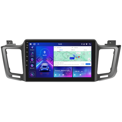 Bmode 2DIN autorádio BEV69 Android, Toyota RAV4 XA40 B632