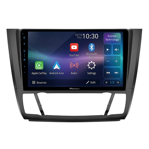 Pioneer 2DIN autorádio SPH-PF97BT, BMW E81 / E82 / E87 / E88 s automatickou klimatizací B507