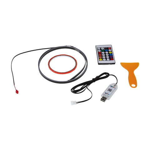 LED ambientní osvětlení RGB do USB, Bluetooth, 1,1m 95RGB-SET15