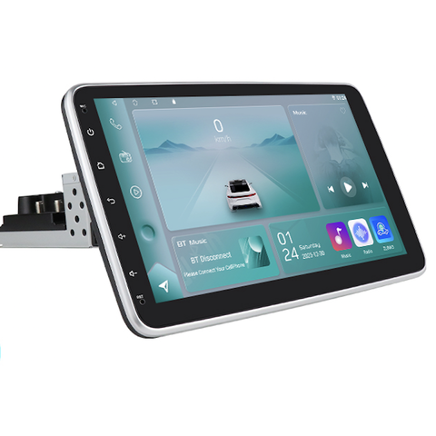 HIZPO YT003P Univerzální 1DIN Autorádio 10,1" s otočným displejem Model: P2YT001CP (2+32GB) CHR484