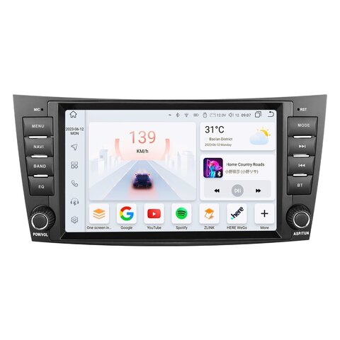 HIZPO BENZW21981 Autorádio 8“ Android 13 pro Mercedes-Benz E W211, G W463, CLK W209, CLS W219 Model: 6SBENZW21981P (6+64GB) CHR6SBENZ2198001P