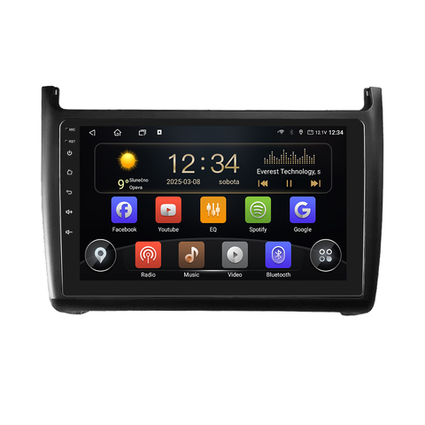 Isudar 2DIN autorádio T72-IEV121 Android, Volkswagen Polo T72-UN08M/A7087